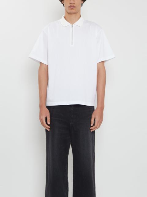 sacai Cotton Jersey Polo Shirt