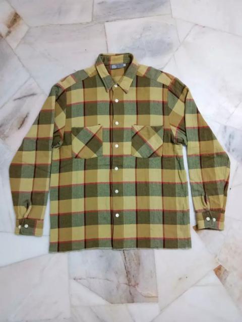 Other Designers Japanese Brand - REALMAD HECTIC DESTROY BUFFALO PLAID BUTTON DOWN SHIRT