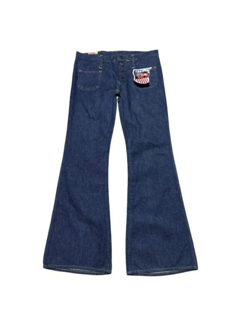 Other Designers Deadstock Late 70s Edwin Denim Bell Bottom Jeans