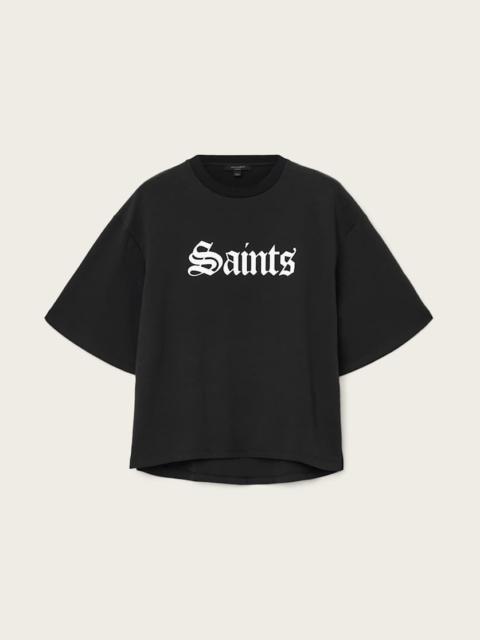 ALLSAINTS SAINT AMELIE OVERSIZED T-SHIRT