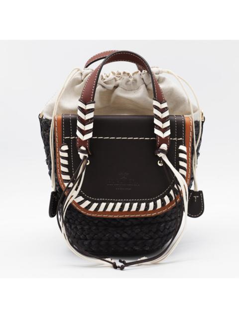 Other Designers Cuba Lab Black Leather Habanera Satchels Bag