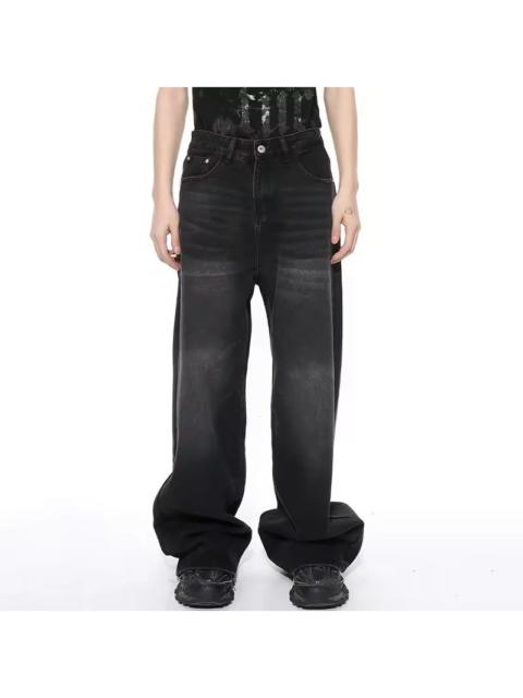 Other Designers Chiyuri x Maeda Black Washed Denim Jeans