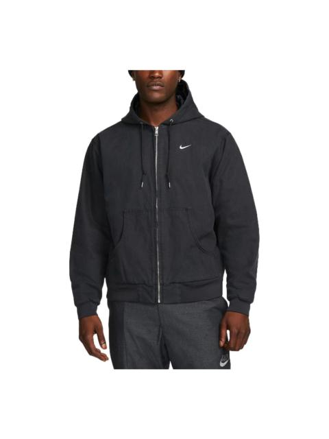 Nike long sleeves zipped hooded jacket 'Black' DQ5173-045