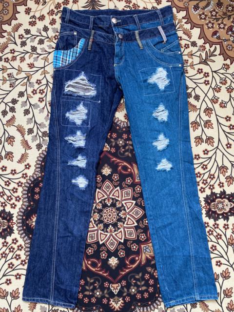 Other Designers Designer - RARE AMP by Manydope Distressed Blue Jeans