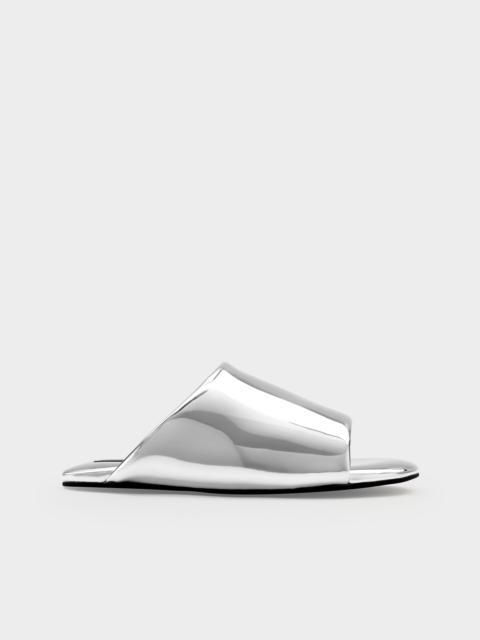 SIMONMILLER Chrome Bubble Slide In Silver