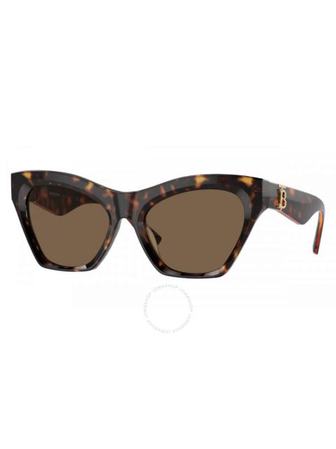 Burberry Burberry Brown Cat Eye Ladies Sunglasses BE4420U 300273 55