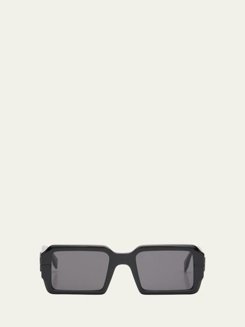 FENDI O'lock Acetate Rectangle Sunglasses