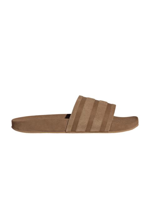 adidas Adilette Slides 'Suede Pack - Brown Desert'