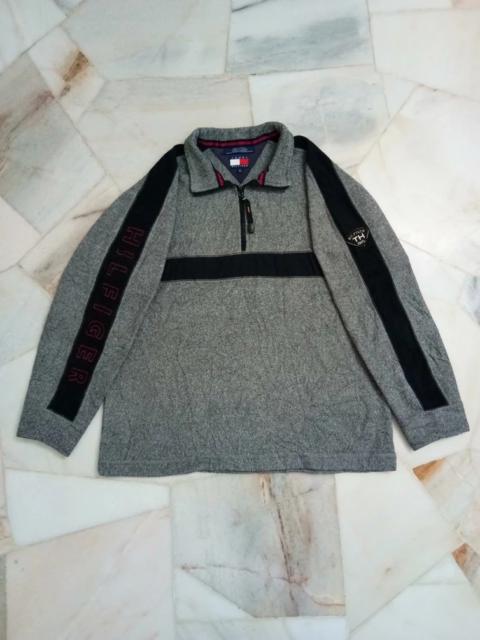 Other Designers Tommy Hilfiger - Vintage Tommy Hilfiger Fleece Pull Over 1/4 Zipper sweat