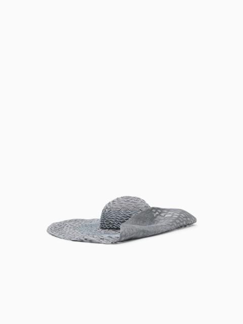 GIORGIO ARMANI STRAW HAT