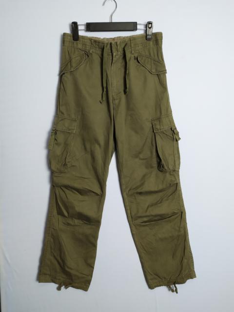 Other Designers Vintage - VINTAGE MILITARY STYLE FADED CARGO PANTS