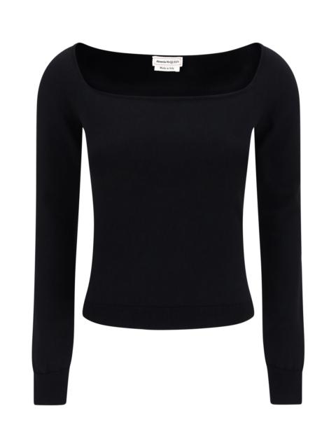 Square Neckline Top