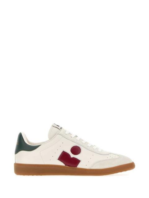 Isabel Marant Isabel Marant Women Chalk Leather Bryce Sneakers