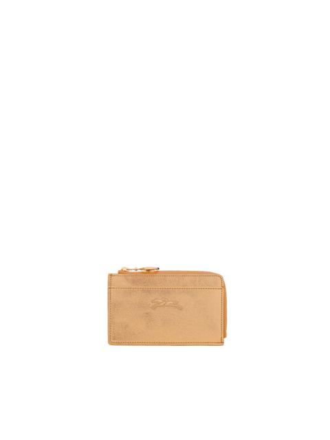 Longchamp `Le Pliage Xtra Gold` Card Holder