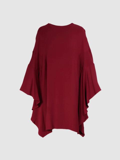 Valentino Valentino red cape