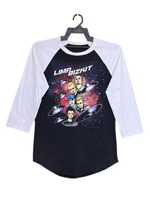 Other Designers Band Tees - NICE💥VINTAGE 90s LIMP BIZKIT 1998 3 QUARTER TEE SHIRT