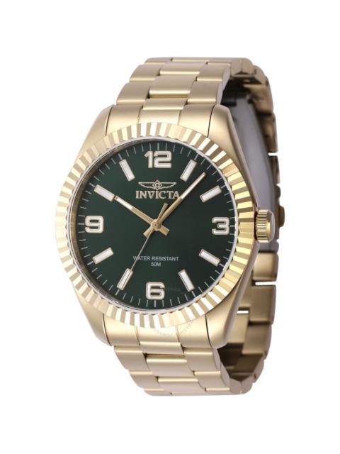 Other Designers Invicta Specialty Quartz Green Dial Men's Watch 47459