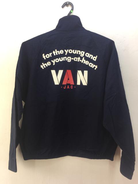Other Designers Designer - VTG VAN JACKET INC HARRINGTON JACKET SPELL OUT