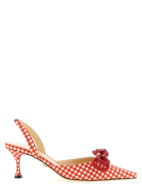 MACH & MACH Mach & Mach Women 'Double Bow' Slingback