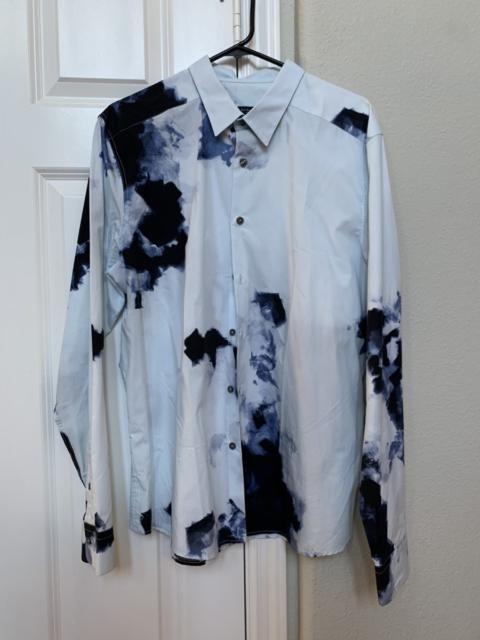 Paul Smith Sky blue patterned shirt xl