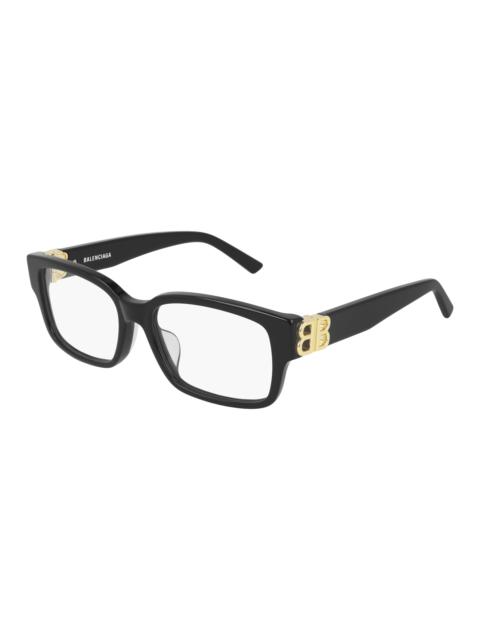BALENCIAGA Balenciaga Demo Rectangular Ladies Eyeglasses BB0105O 001 54