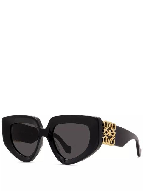 Loewe Anagram Geometric Sunglasses, 51mm