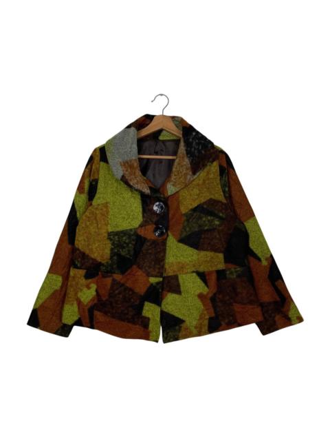 Other Designers Japanese Brand MSC Abstract Design Women Jacket