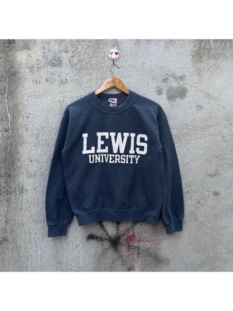 Other Designers Vintage lewis university sweatshirt pullover