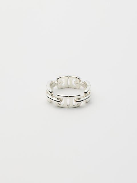 Ambush SMALL MONOGRAM CHAIN RING