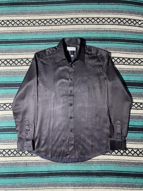 BALENCIAGA 2000s Balenciaga - Button Up Striped Shirt