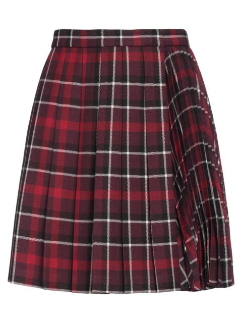 Burgundy Women's Mini Skirt