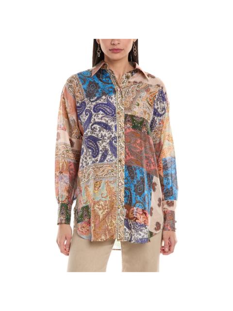Zimmermann Zimmermann Devi Silk Shirt