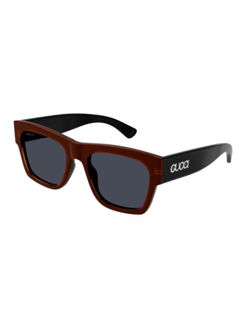 GUCCI Gucci Blue Square Men's Sunglasses GG1793S 003 54
