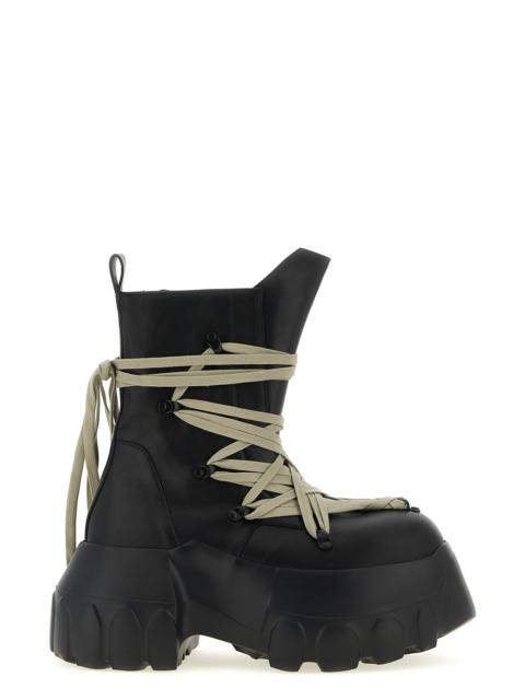 Rick Owens 'Megalaced Mega Tractor' combat boots