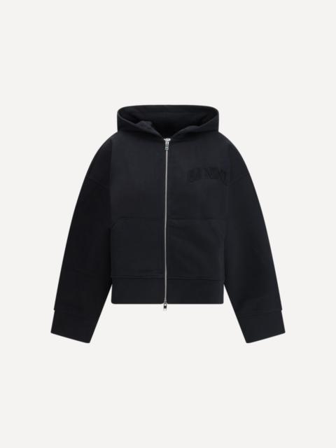 GANNI Two-way Zip Hoodie
