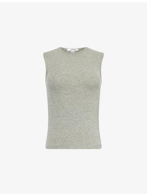 AGOLDE Binx Ribbed Knit Top