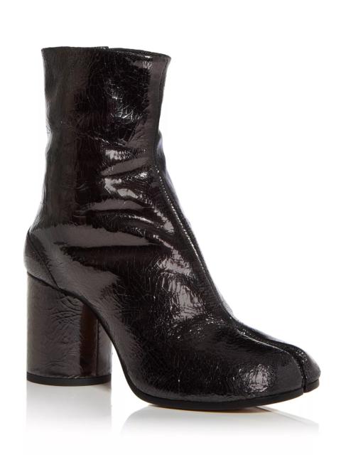 Maison Margiela Women's Tabi Split Toe Block Heel Booties
