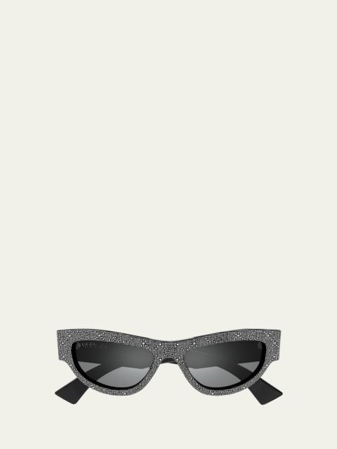 Recycled Acetate Cat-Eye Sunglasses