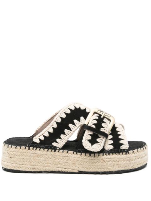 Mou - Mou Sandals Black