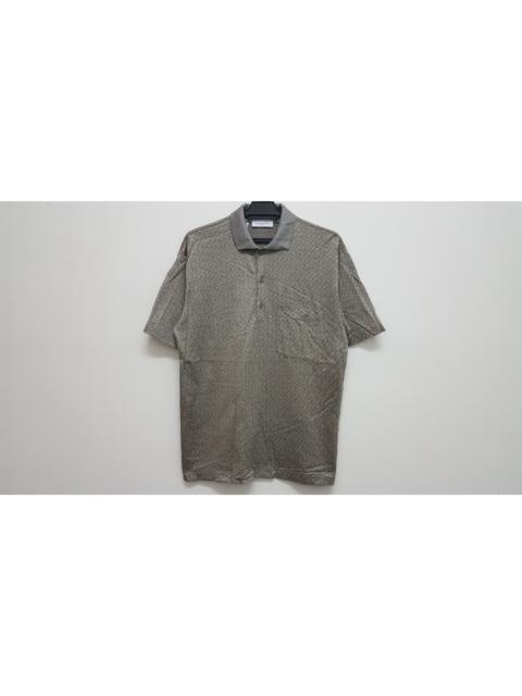 GRAIL 🔥🔥🔥 CD PARIS ABSTRACT PATTERN SILVER 🇮🇹 POLO