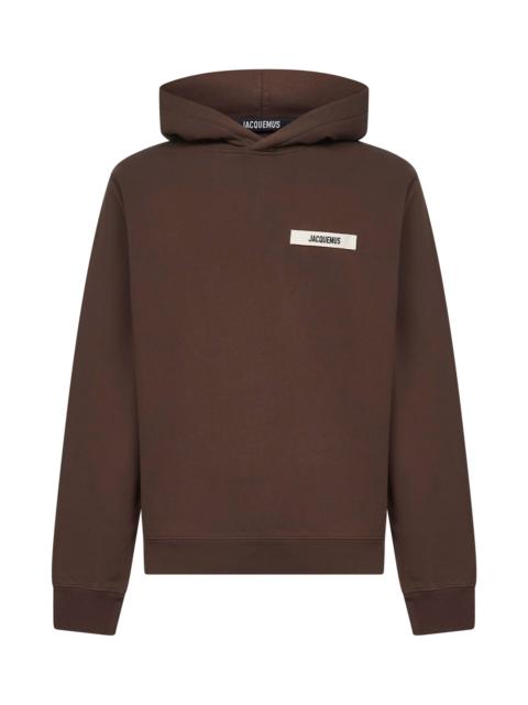 Jacquemus Men Brown The Gros Grain Hoodie