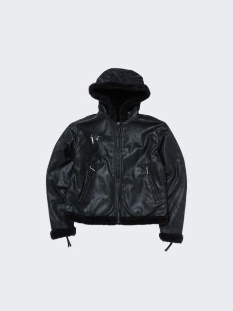 Thug Club Tc Reversible Shearling Jacket Black