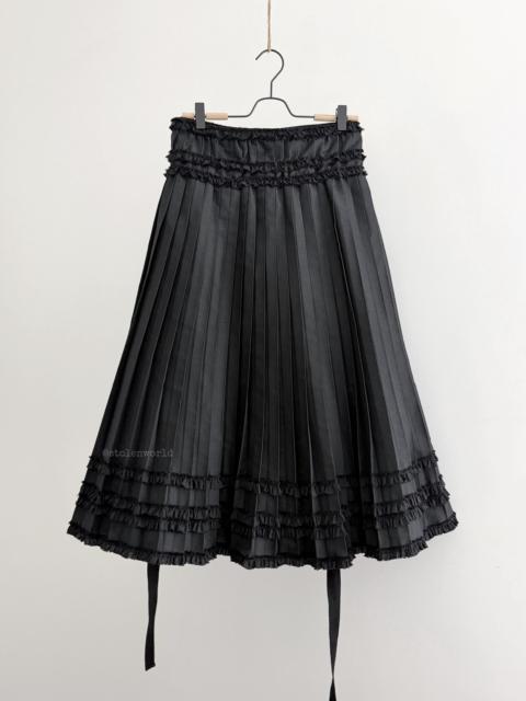 Comme Des Garçons Comme Des Garcons 22SS Lace Pleated Skirt