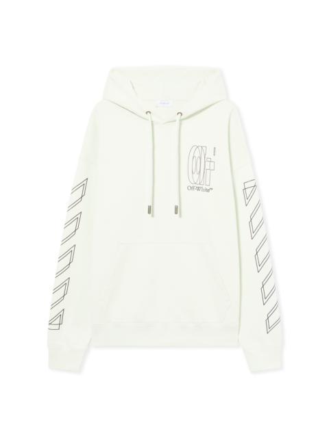 Off-White Outline Double Arrow Skate Hoodie