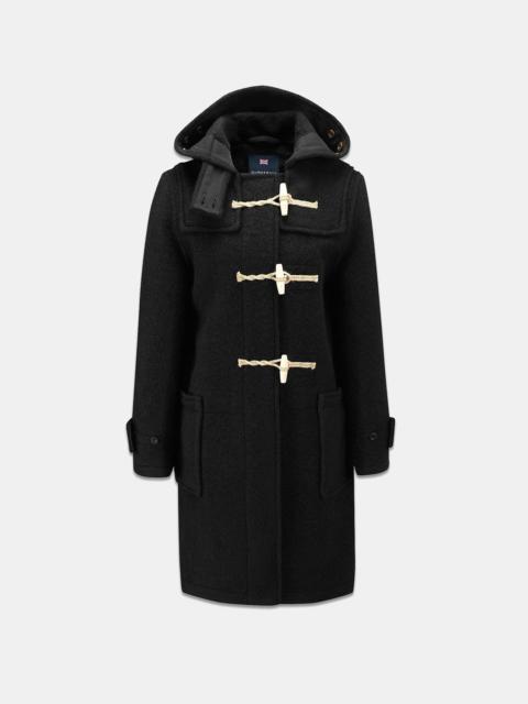 GLOVERALL Women's Original Monty Duffle Coat Black