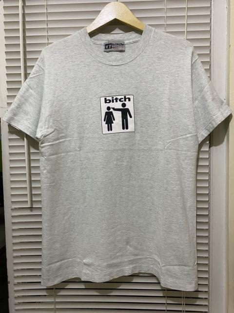 Other Designers 90s Vintage Bitch Skateboars iconic logo tee