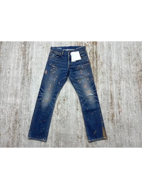 visvim visvim 24AW DAMAGED-41 D41 King of Denim Splatter Jeans