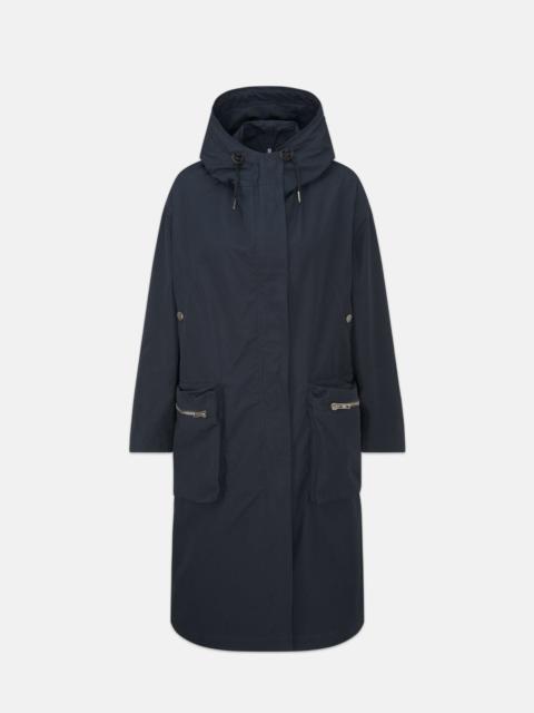 GLOVERALL Women's Coleman Parka Black Navy