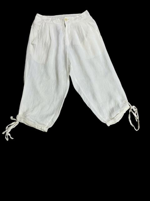 Yohji Yamamoto Yohji Yamamoto Signature NOIR Wide Leg Drawstring Pants