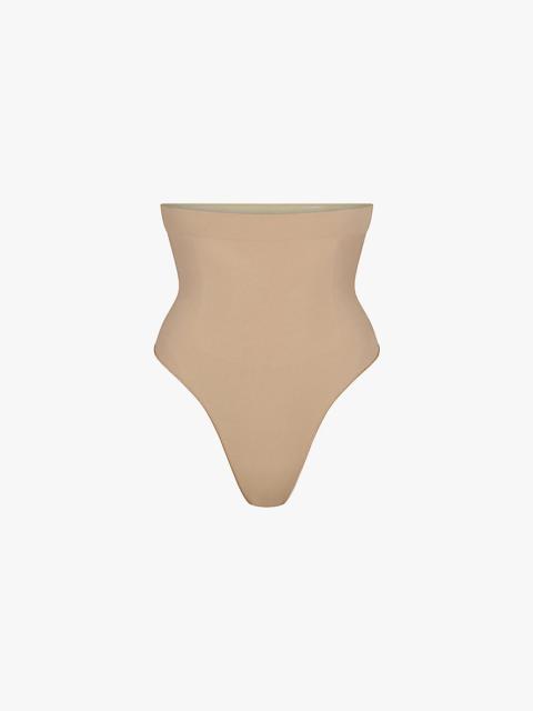 SKIMS Seamless Sculpt high-rise stretch-woven thong